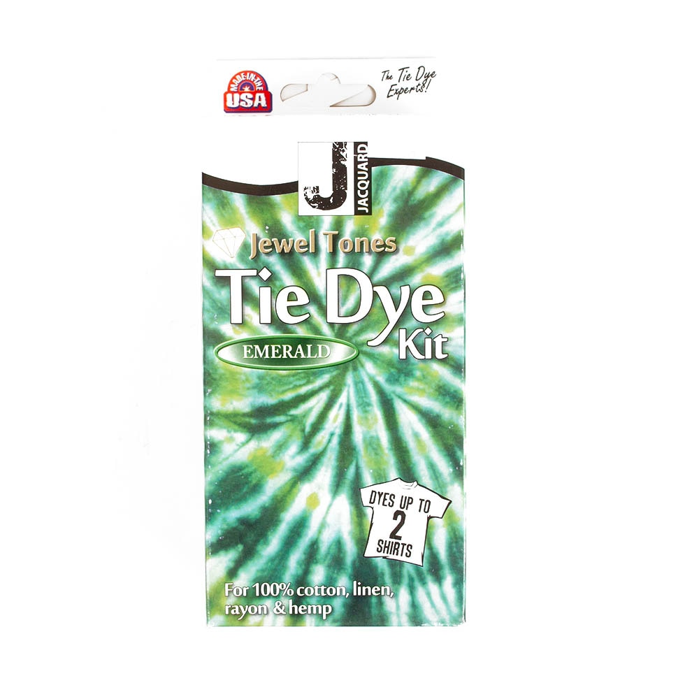 Jacquard, Green, Craft Supplies, Cloth, Art & School, Tie Dye, Kit, Emerald, 973107